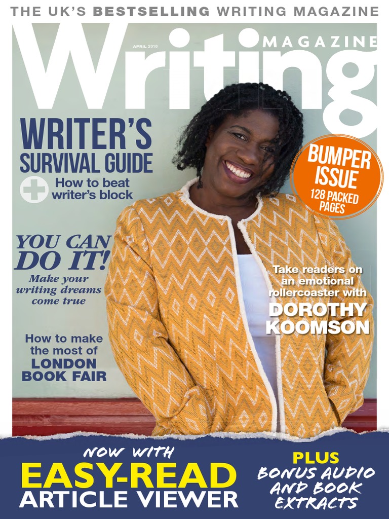 Writing Magazine April 2018 PDF Writers Publishing image