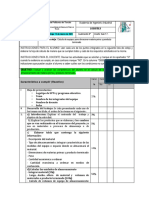 Lista de Cotejo - Equipos de Almacén