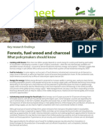 Sheet: Forests, Fuel Wood and Charcoal