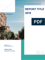 Report Title 2018 Report Title 2018: March 14