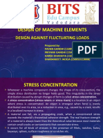 Design of Machine Elements Design Against Fluctuating Loads