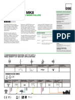 DSE6010/20 MKII: Auto Start and Auto Mains Failure Control Modules