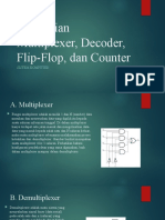 Rangkaian Multiplexer, Decoder, Flip-Flop, Dan