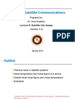 ECE 5233 Satellite Communications: Prepared By: Dr. Ivica Kostanic