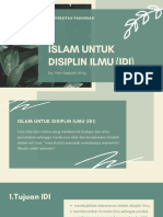 Islam Untuk Disiplin Ilmu