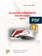 Kecamatan Tambakboyo Dalam Angka 2018