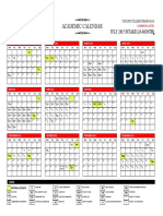 Academic Calendar - July 2015 Intake (24-Month)