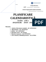 2 Planificare Calendaristica Clasa a Iiia (1)