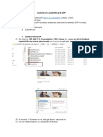 1 S Instalare SAP&AutentificareSAP Exterior ASE