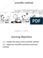 The Scien) Fic Method: Lesson 1 - 1.6.15