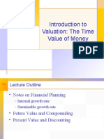 Chapter 4,5: Introduction To Valuation: The Time Value of Money