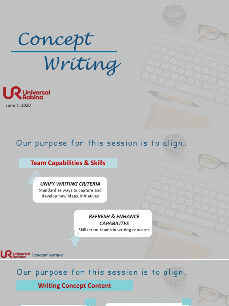Concept Writing 101 | PDF | Insight | Motivation