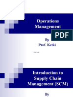 CH - 11 - Introduction To Supply Chain Management