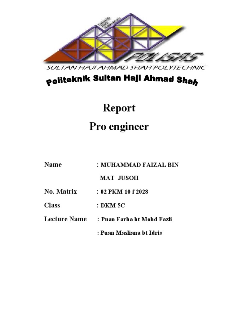 Pro Engineer: Name | PDF | Menu (Computing) | 3 D Computer Graphics