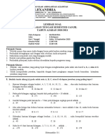 Matematika-Pts Ganjil 20202021 Kelas Viii