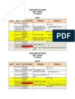 Jadwal Mengajar Daring