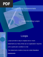 Programming Fundamentals: Understanding Loops