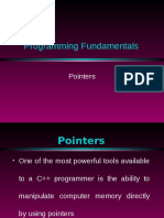 Programming Fundamentals: Pointers