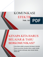 Komunikasi Efektif, Adik UNHAS