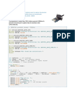 Exemple de Programme Arduino Pour Le Capteur de Pression MPX5700 Compatible Grove de Seeedstudio. Code Article: 36043