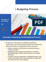 The Budgeting Process: Principles of Accounting 12e