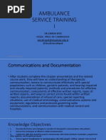 EMS Radio Report Guidelines | PDF | Emergency Medical Services | Hospital