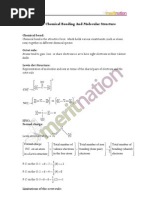 Download Chemical Bonding class XI notes by Suparna SN49867855 doc pdf