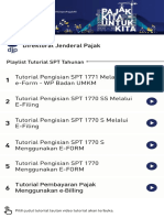 Link Playlist Video Tutorial SPT Tahunan