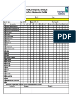 Daily Inspection Checklist For Dump Truck