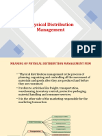 Physical Distribution Management