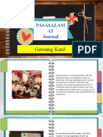 Maria Cleotilde Ysabella N. Diamante - Sesyon 6 Gawaing Kard (Pasasalamat Journal Template)