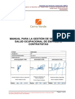 GSSO de Contratistas Minería