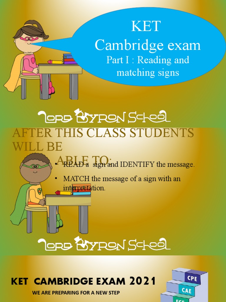 KET Reading and Writing Overview | PDF | Career & Growth | Language ...