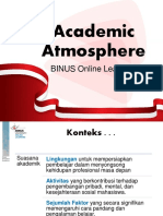Academic Atmosphere Binus Online Learning