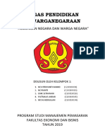 Cover Tugas Pendidikan Kewarganegaraan