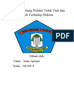 Kliping Tentang Prilaku Tidak Taat Dan Patuh Terhadap Hukum