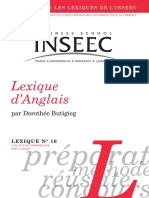 16 Lexique d Anglais Dorothee Butigieg