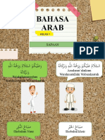 Sapaan Bahasa Arab Kelas 1