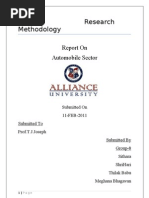Download Report on automobile sector by chundi_naveen SN49869032 doc pdf