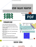 Susunan Atom Dalam Padatan