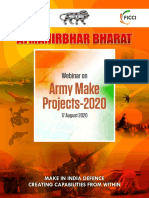 Indian Army Webinar on Army Make Projects 2020