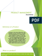 Product Management: Dhaval Bhatkar