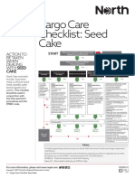 Cargo Care Checklist: Seed Cake: Action To Be Taken When Dealing With Seed Cake