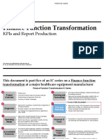 Ch. 5 Finance Function Transformation - KPIs and Reporting