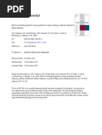 EDTA As Chelating Agent For Sol-Gel Synthesis of Spinel LiMn2O4 Cathode Material For Lithium Batteries