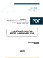 Plan de Accion Forestal San Miguel