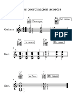 Ejercicios Coordinación Acordes - Partitura Completa