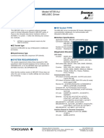 General Specifications: Model NT351AJ MELSEC Driver