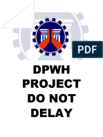 DPWH Project Do Not Delay