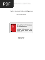 Simo Särkkä and Arno Solin - Applied Stochastic Differential Equations (2019, Cambridge University Press)